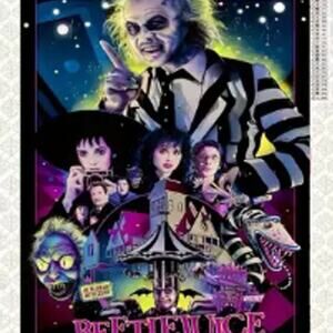 Beetlejuice Diamond Painting Kit 30x40cm/12x15 inch New